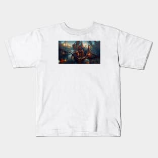Dark Metropolis Kids T-Shirt
